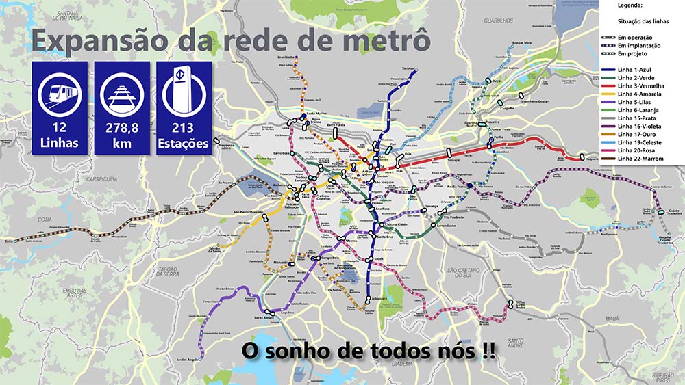 Metrô SP Projetos e Obras SEESP 2024 125