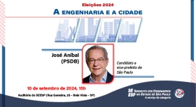 José Aníbal participa de ciclo de debates "A engenharia e a cidade"