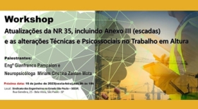 Associado SEESP tem 20% de desconto em workshop sobre atualizações da NR 35