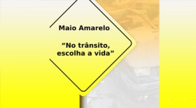 Campanha reforça a importância de ações para reduzir acidentes de trânsito
