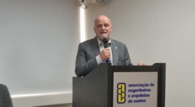 Presidente Murilo participa de simpósio em Santos