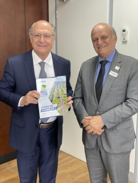 Geraldo Alckmin participa de lançamento de nova edição do projeto “Cresce Brasil”