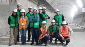 Núcleo Jovem visita obras da linha 6-Laranja do Metrô