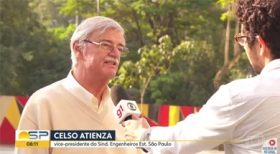 Vice-presidente Atienza fala sobre a qualidade do asfalto na Capital