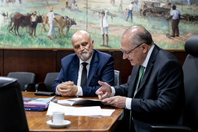 Alckmin recebe Murilo e apresenta realizações do governo federal