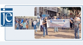 Engenheiros da Prefeitura na capa do JE outubro