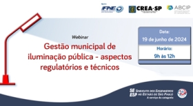 SEESP promove webinar sobre iluminação pública