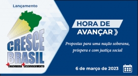 Lançamento do novo Cresce Brasil acontece dia 6 de março