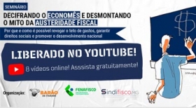 Barão de Itararé libera seminário que decifra o 'economês' e denuncia mazelas do neoliberalismo