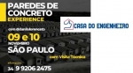 Promoção: workshop sobre paredes de concretos com visita técnica oferece 60% de desconto