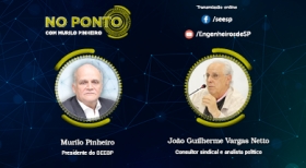 Murilo recebe o consultor sindical João Guilherme Vargas Netto no programa “No Ponto”