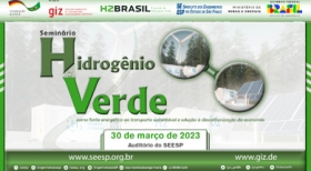 Seminário sobre hidrogênio verde tem inscrições encerradas